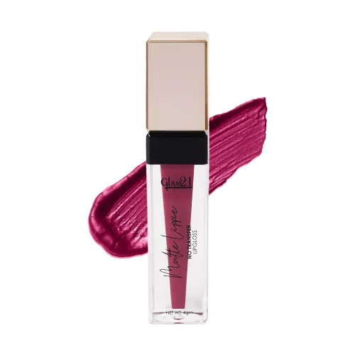 Image of Glam21 Matte Lippie No Transfer Lip Gloss