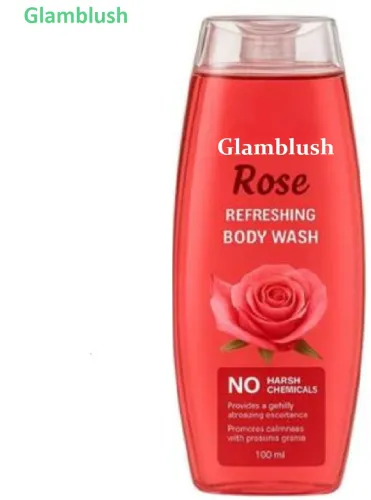 Image of glamblush Rose Body Wash Dead Skin Removal (100 ml)
