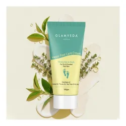 Glamveda Happy Foot cream | Crack Heel Repair Cream for Women | Deep Moisturizing Foot Cream & Crack Cream for Smooth Sk