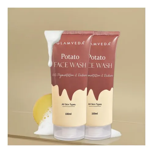 Image of Glamveda Potato Anti Pigmentation Face wash Pack of 2