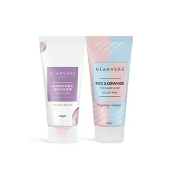 GLAMVEDA Rice & Ceramide Anti Acne Peel Off Face Mask 200ml