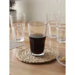 Glass 6 pcs Water /Juice Glass 265ml