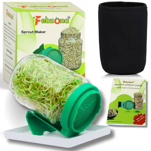 Image of Sprout Maker Glass Jar Design Is Registered In IP India