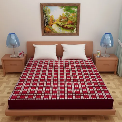 Image of Glassiano Single Size Fitted Terry Cotton Breathable, Stretchable