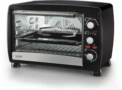 Glen 30L Black Oven Toaster Grill
