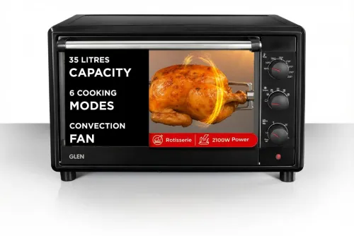 Image of Glen 35-Litre Oven Toaster Grill OTG OTG -35 L Motorized Rotisserie