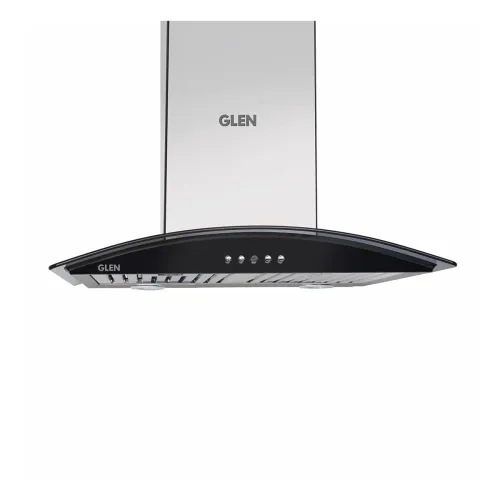 Image of Glen 60cm 1250 m3/h Split Chimney (Silencio, Steel, With Outdoor Unit)
