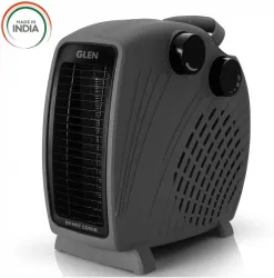 Glen 7020 Electric room Heater with 2 Heat Settings 