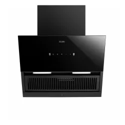 Glen 90cm 1200 m³/hr Filterless Auto-Clean Chimney (Black)