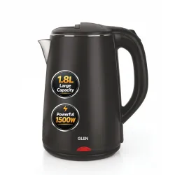 Glen Electric 304 Stainless Steel Kettle 1.8 Litre 1500W 