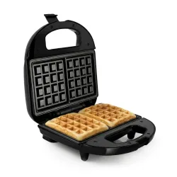 Glen Electric Waffle Maker for Home 750W | Cool Touch Waffle Maker with Non-Stick Coating Plates | Thermostat Control | 