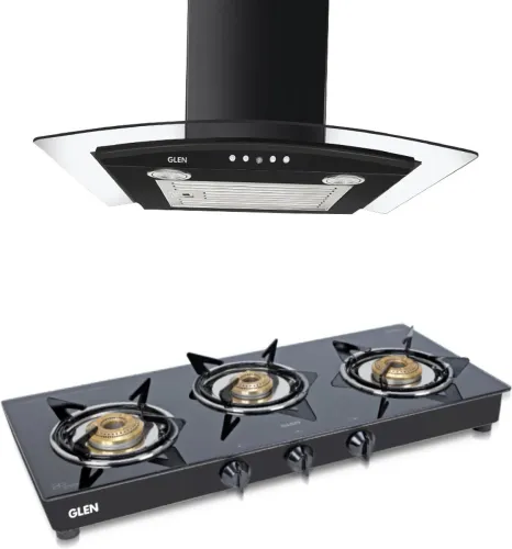 Image of Glen 58cm 1000 CMH Wall Mounted Chimney Stove Combo