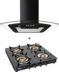 Glen Miso BLK 60 Wall Chimney + Stove