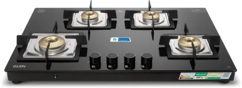 Image of Glen Ultra Slim Premium Gas Stove 75 cm | 8mm Toughened Glass