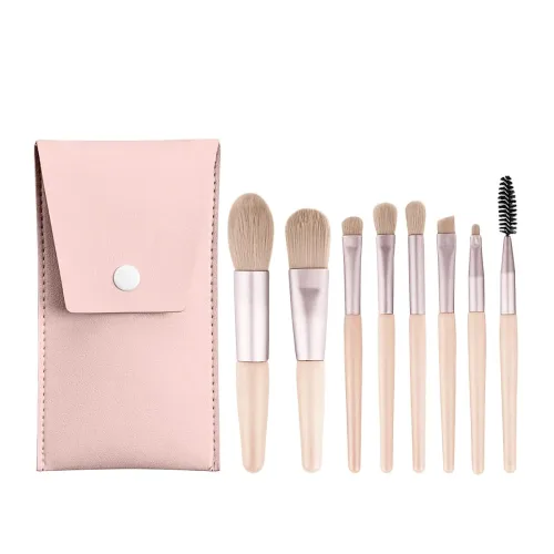Image of Gleva 8 Pcs Makeup Brushes Set 
