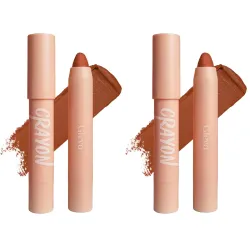 Gleva Crayon Lipstick Confident Nude Chic (Matte) (Pack of 2)