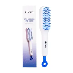 Gleva Self Cleaning Detangling & Styling Brush