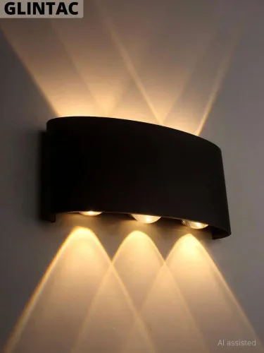 Image of GLINTAC Wallchiere Wall Lamp With Bulb