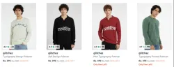 Glitchez Brand Mens Sweaters at 81% discount 