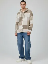 glitchez Men Checked Casual Shirt