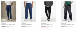 Glitchez Mens Jeans Starting at ₹390