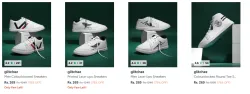 Glitchez Mens Sneakers Starting at ₹269