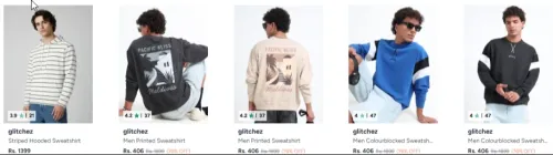 Image of Glitchez men's sweatshirts up to 76% Discount 