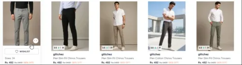 Image of Glitchez men's trousers up to 86% Discount 