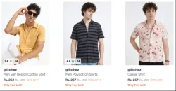 Glitchez Mens Casual Wear Upto 81% OFF