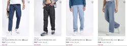 Glitchez Mens Jeans at minimum 70% Discount