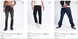 Glitchez Mens Jeans Minimum @ ₹77% Discount