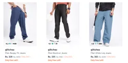 glitchez Mens Jeans Starting at ₹329