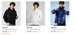 Glitchez Mens Sweatshirts Upto 82% Discount
