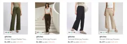 Glitchez womens trousers up to 87% Discount 