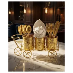 Global 3-Compartment Cutlery Holder