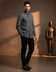 GLOBAL EXPERT  Men Regular Fit Printed Casual Shirt