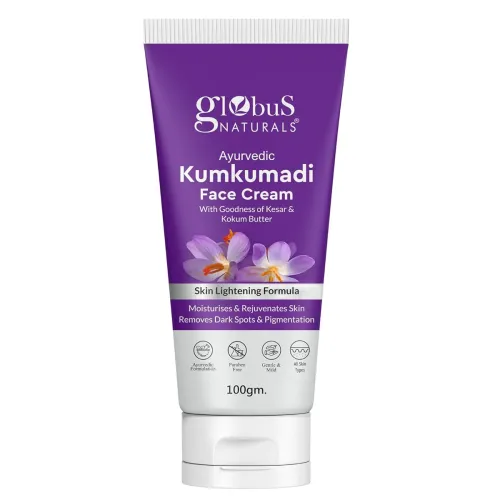 Image of Globus Kumkumadi Face Cream – 100ml, Ayurvedic