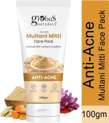Globus Naturals Anti Acne Multani Mitti Face Pack  (100 g)
