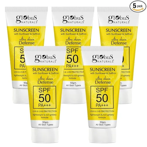 Image of Globus Naturals Sunscreen SPF 50 50gm*5