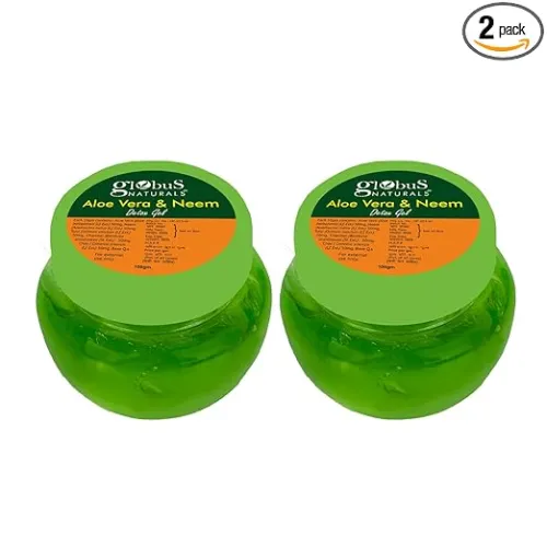 Image of Globus Remedies Aloe Vera Neem Gel, 100ml Pack Of 2