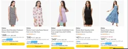 Globus Women Dresses upto 86% Discount