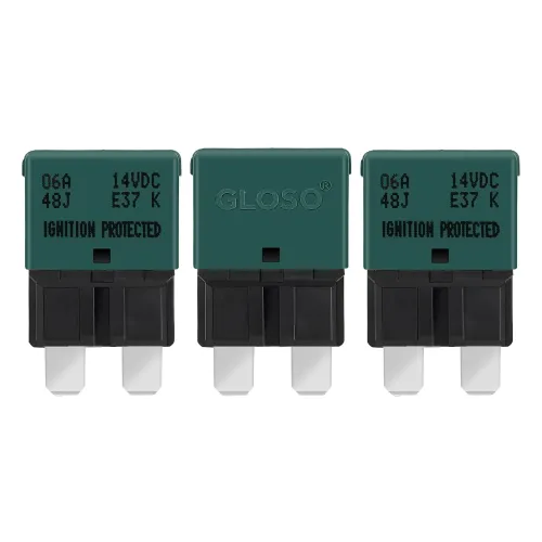 Image of Gloso 6A auto-reset low profile breakers