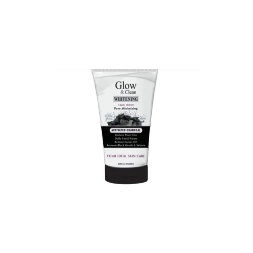 Image of Glow & Clean Whitening Face Wash with Activated Charcoal