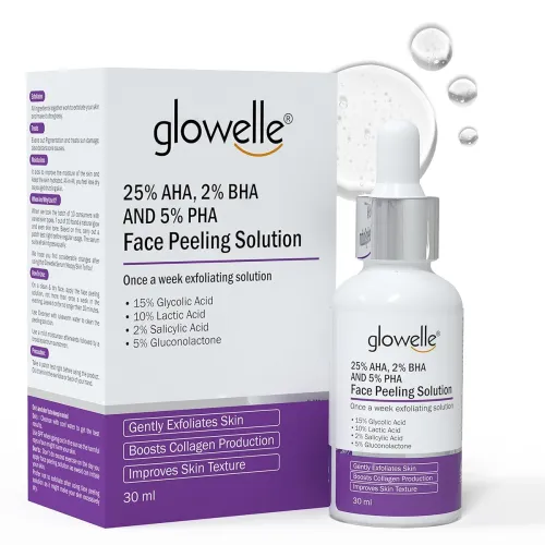 Image of Glowelle 25% AHA + 2% BHA + 5% PHA Peeling Solution, 30ml
