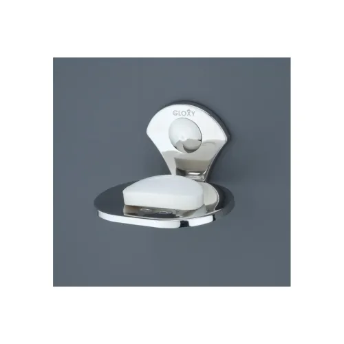 Image of GLOXY ENTERPRISE Wall Mount Stainless Steel Oval Soap Holder