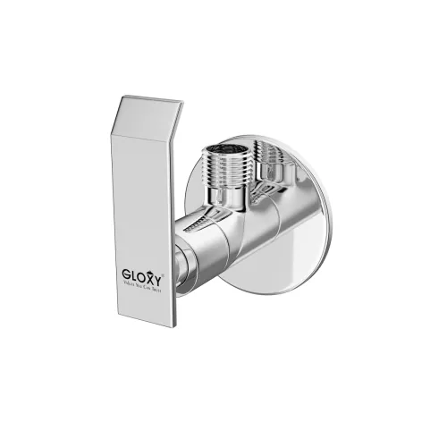 Image of Gloxy Premium Brass Chrome Angle Valve Cock