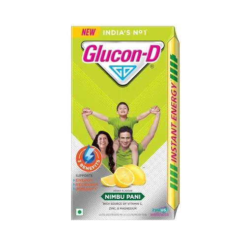 Image of Glucon-D Nimbu Pani Glucose Powder (1Kg)
