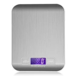 GLUN® 10kg Stainless Steel Weighing Scale