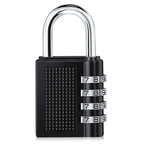 Image of GLUN 4 Dialer Metal Luggage Number Lock (Pack of 1)