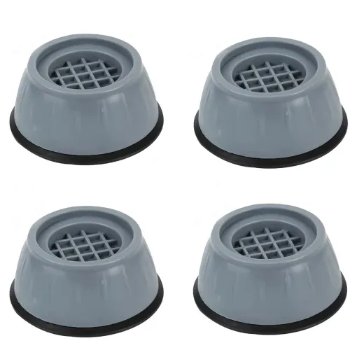 Image of GLUN® Anti Vibration Pad with Suction Cup Feet, Fridge Washing Machine Support Feet Pads Leveling Feet Anti Walk Pads Sh